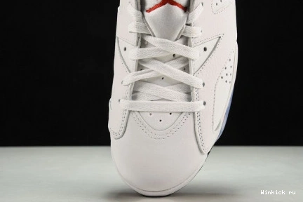 Oreo” Air Jordan 6 “Red 1115